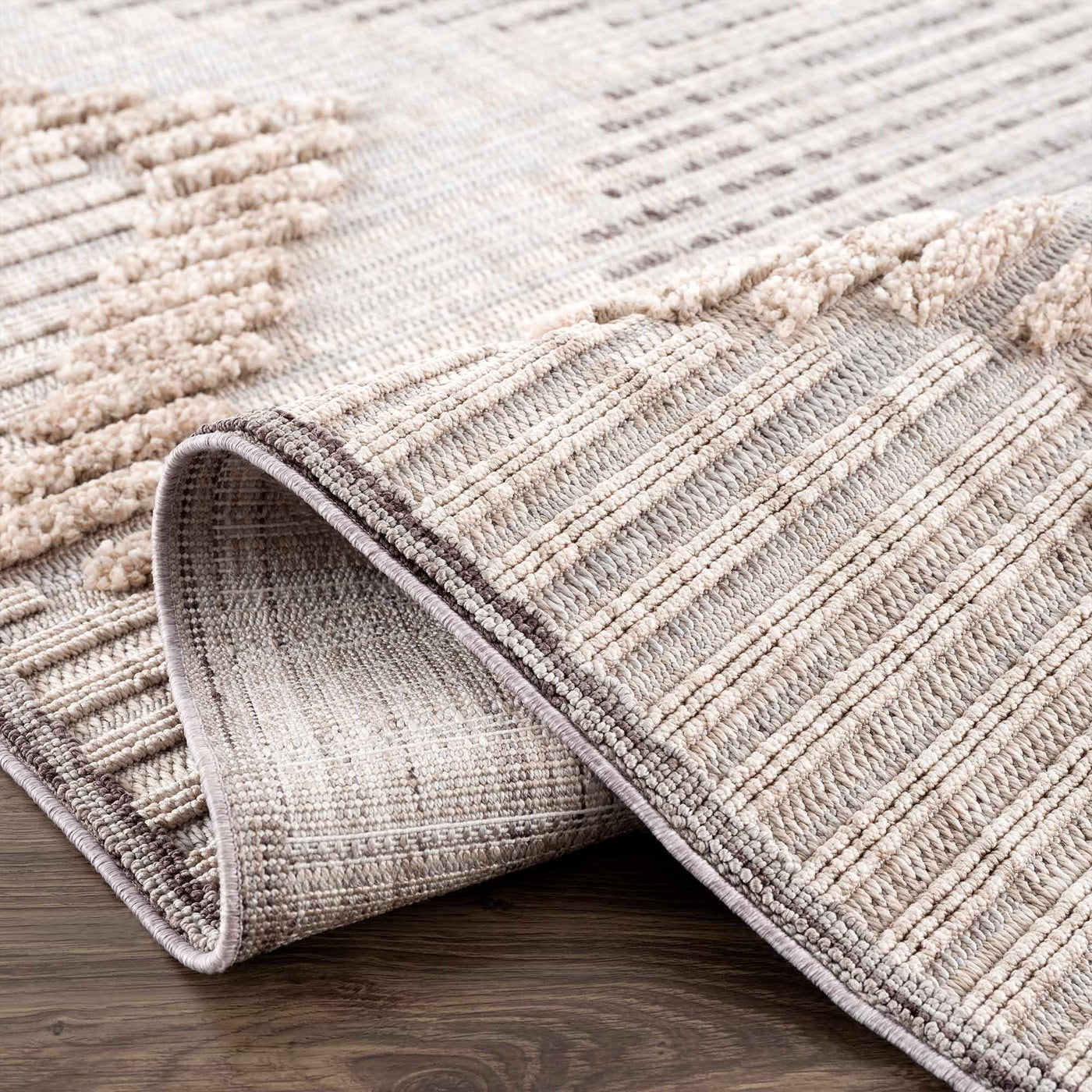 Maulawin High-Low Rustic Rug by Boutique Rugs