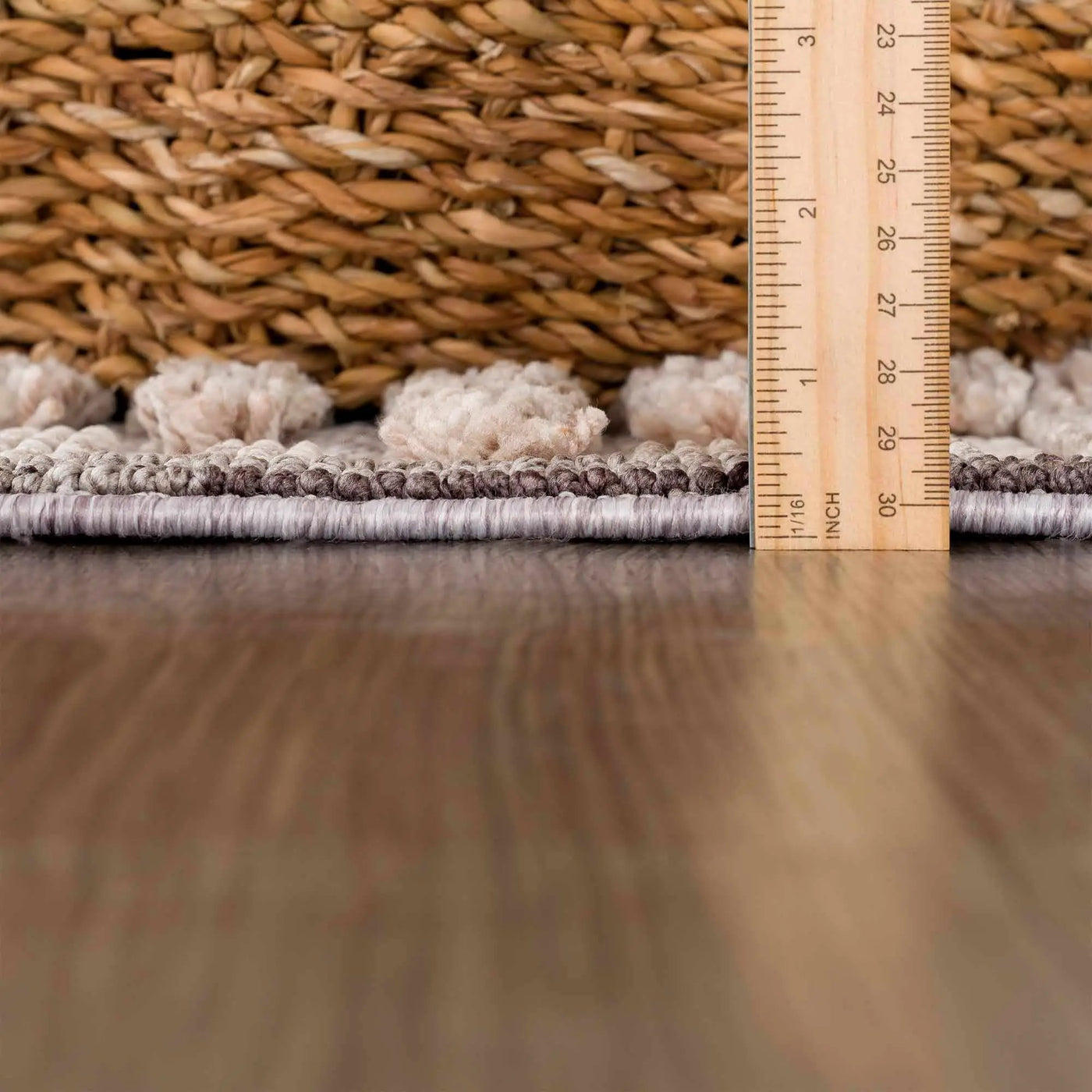Maulawin High-Low Rustic Rug by Boutique Rugs