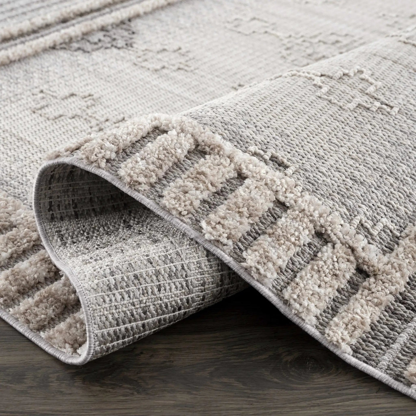 Amaga High-Low Rustic Rug by Boutique Rugs