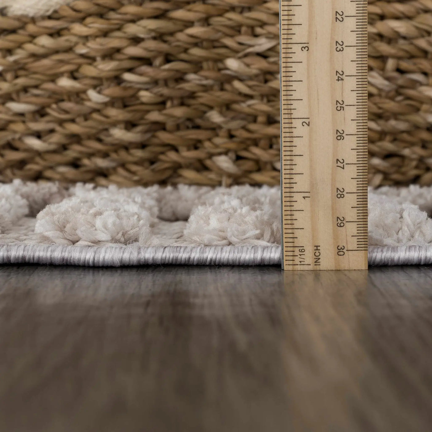 Amaga High-Low Rustic Rug by Boutique Rugs