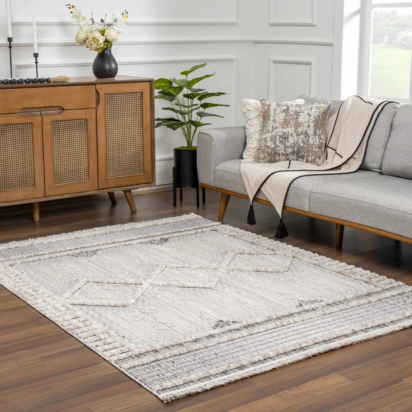 Amaga High-Low Rustic Rug by Boutique Rugs