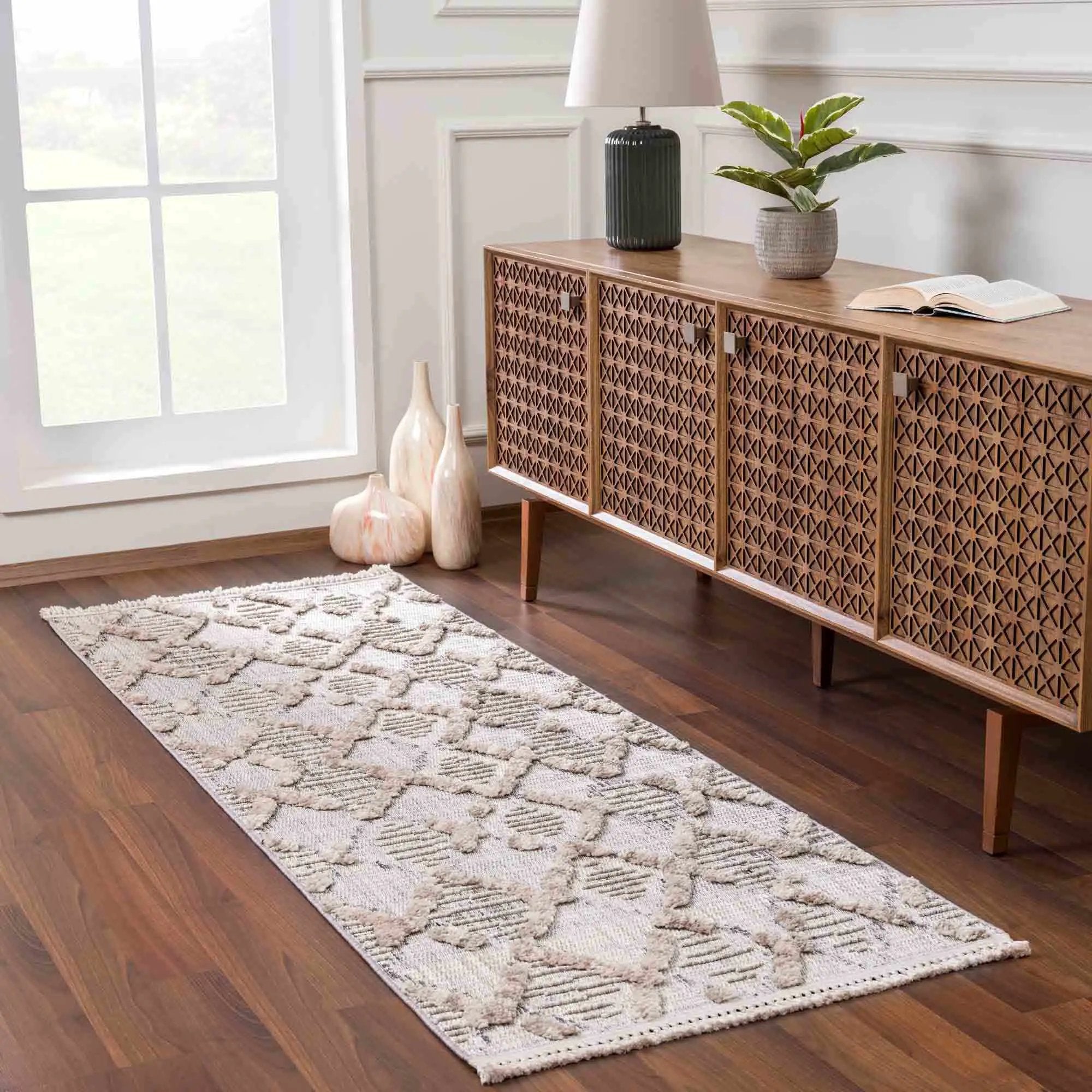 Bogtong High-Low Rustic Rug by Boutique Rugs