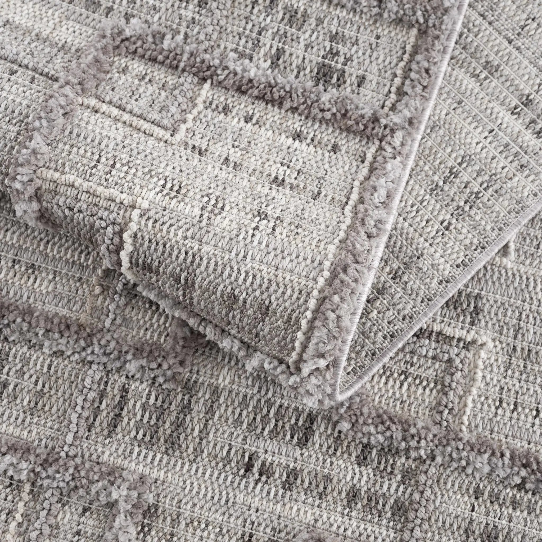 Knocklyon High-Low Rustic Rug by Boutique Rugs