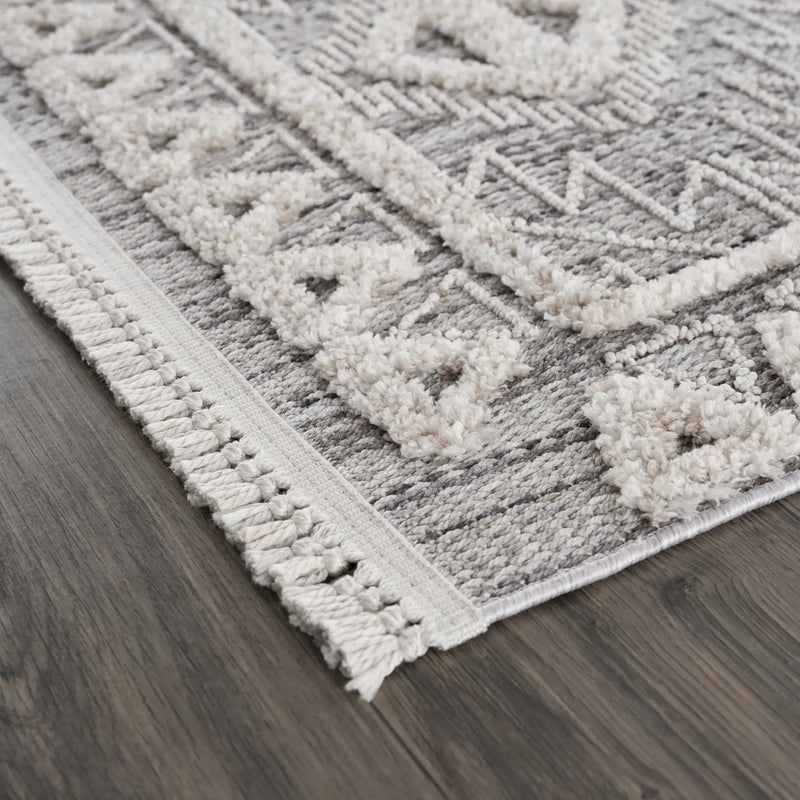 Agoo High-Low Pile Rustic Rug by Boutique Rugs