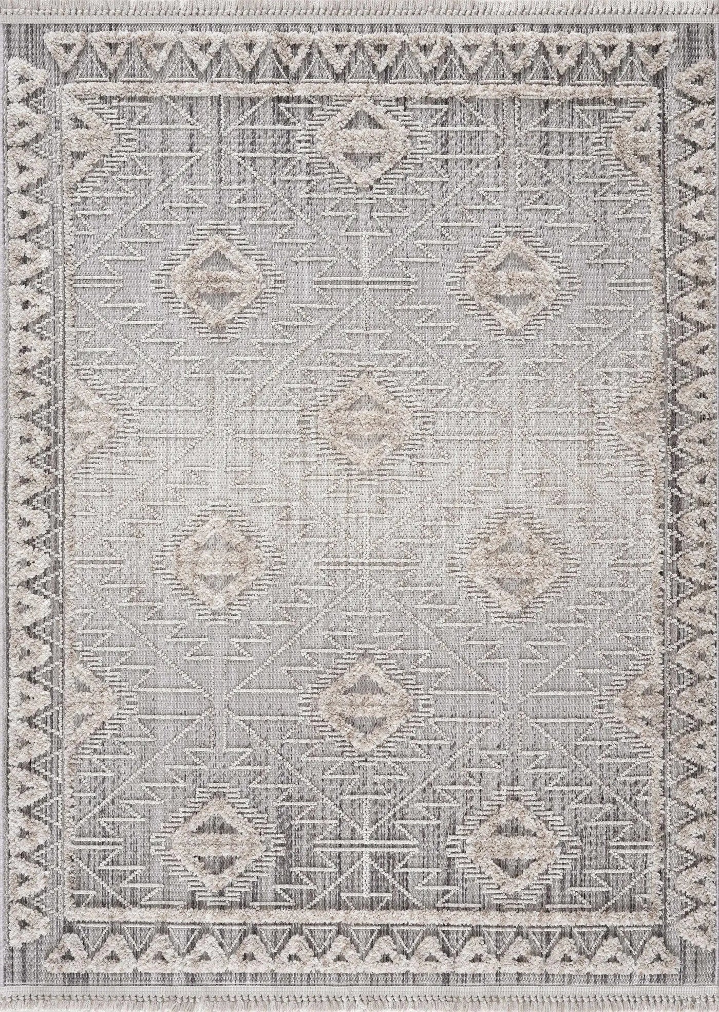 Agoo High-Low Pile Rustic Rug by Boutique Rugs