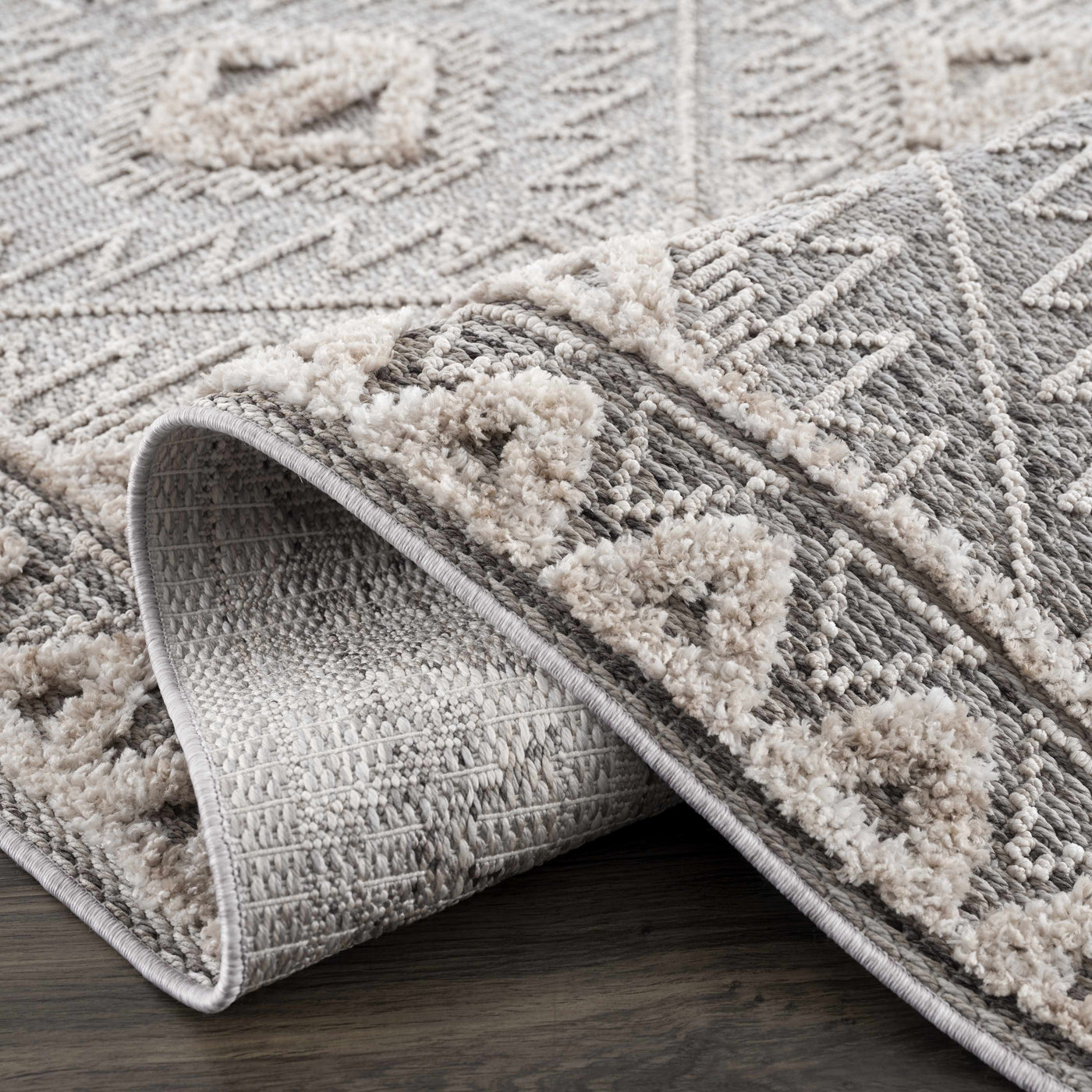 Agoo High-Low Pile Rustic Rug by Boutique Rugs