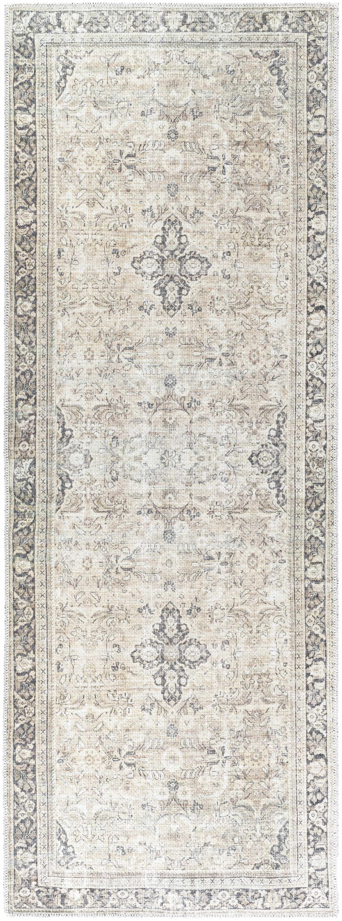 Darling Machine Woven Becki Owens x LIVABLISS BODA-2304 Washable Area Rug by Boutique Rugs