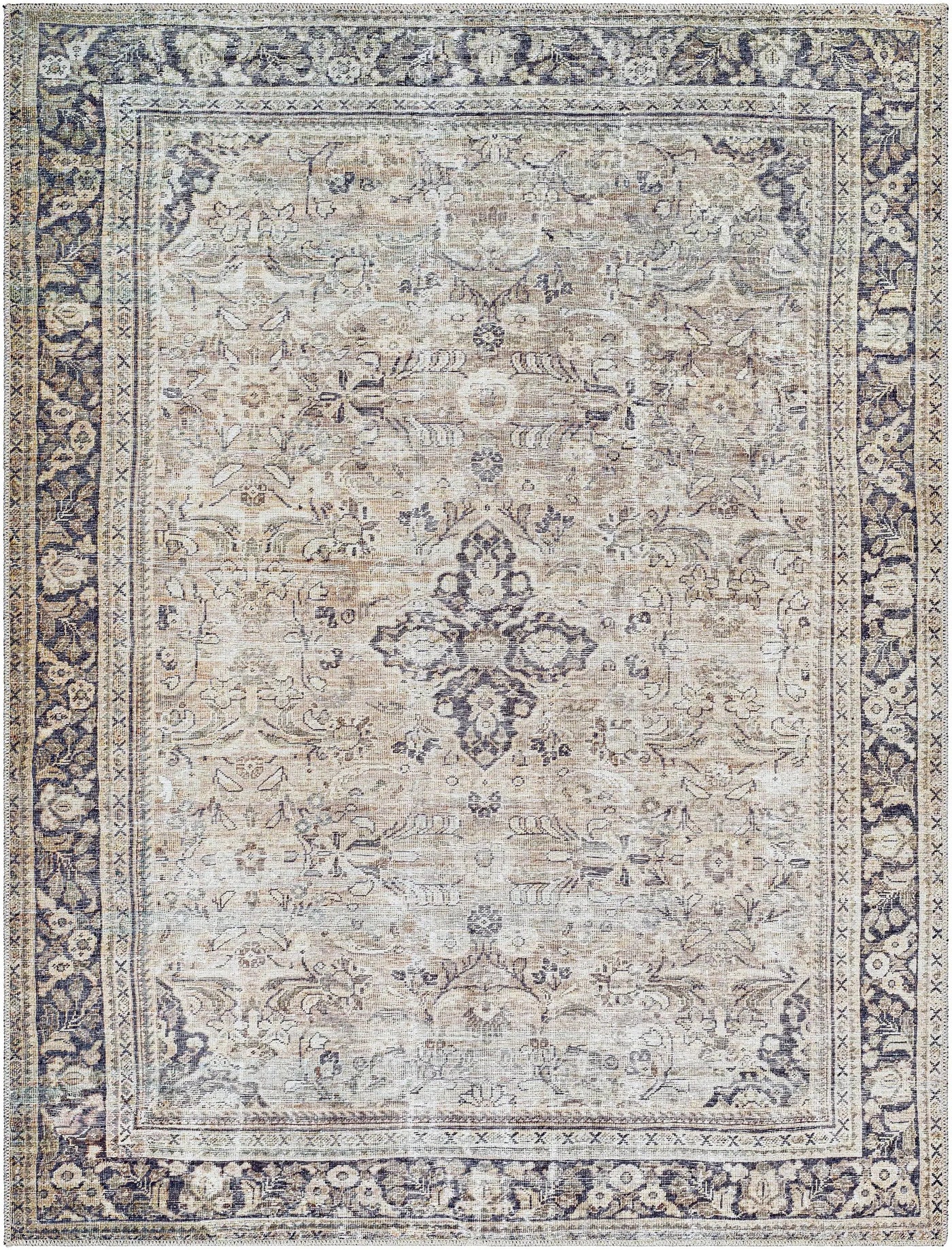 Darling Machine Woven Becki Owens x LIVABLISS BODA-2304 Washable Area Rug by Boutique Rugs