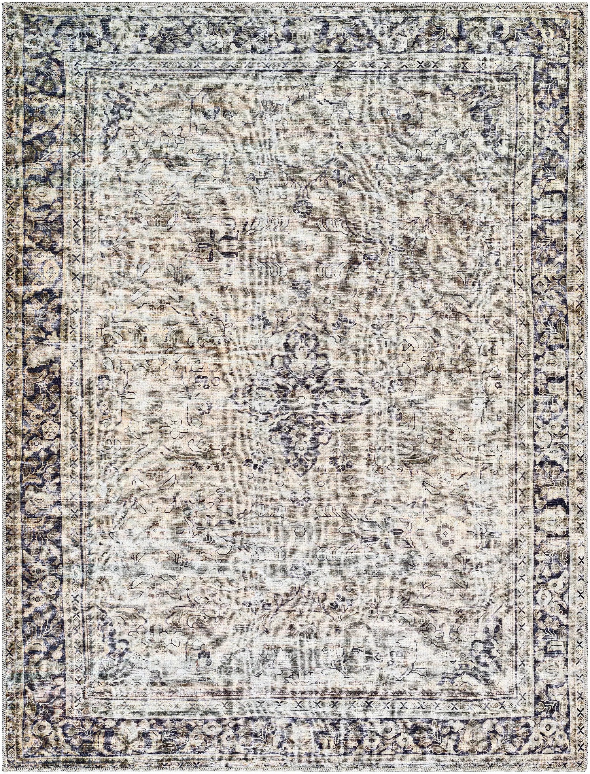 Darling Machine Woven Becki Owens x LIVABLISS BODA-2304 Washable Area Rug by Boutique Rugs