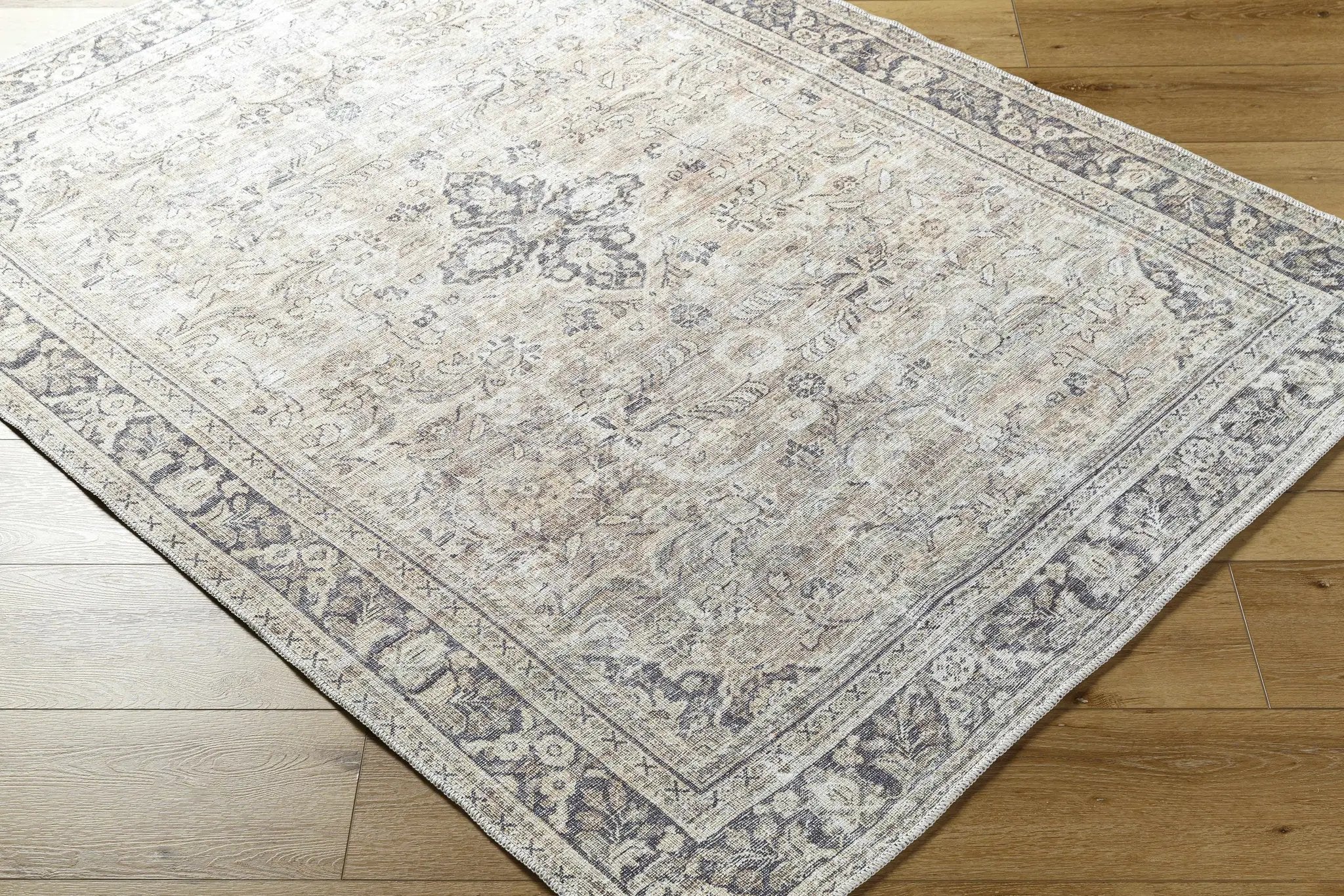 Darling Machine Woven Becki Owens x LIVABLISS BODA-2304 Washable Area Rug by Boutique Rugs