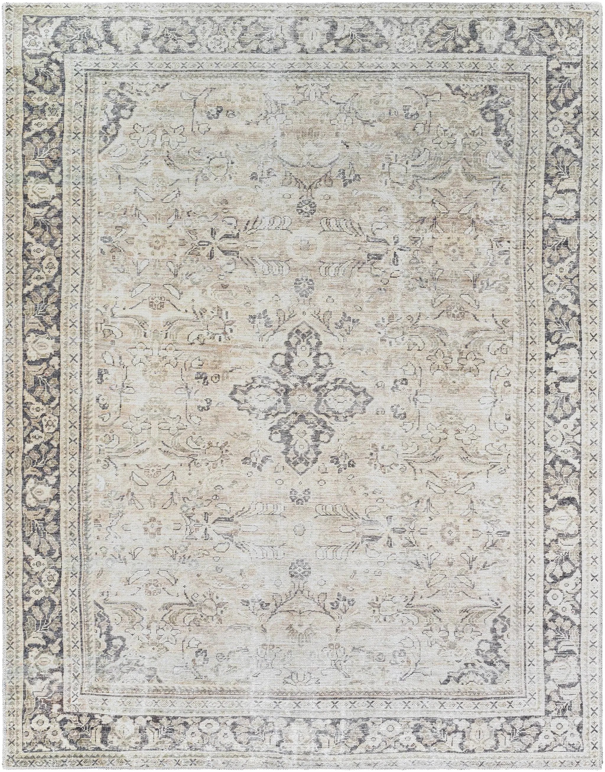 Darling Machine Woven Becki Owens x LIVABLISS BODA-2304 Washable Area Rug by Boutique Rugs