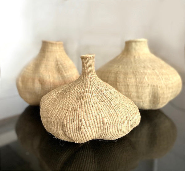 Garlic Tonga Sculptural Basket - Large, photo 3 of 6