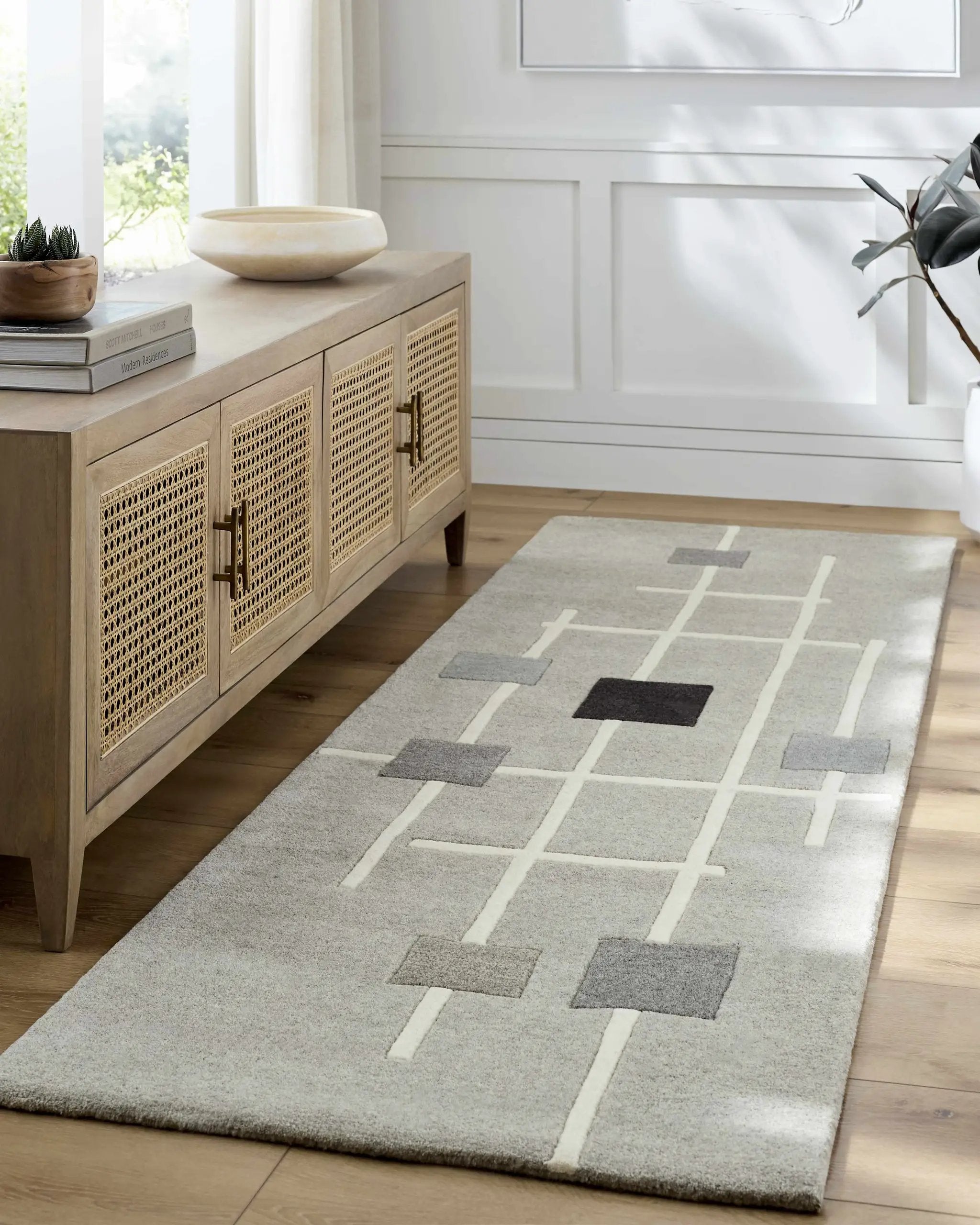 Usman Modern Wool Rug - Clearance by Boutique Rugs