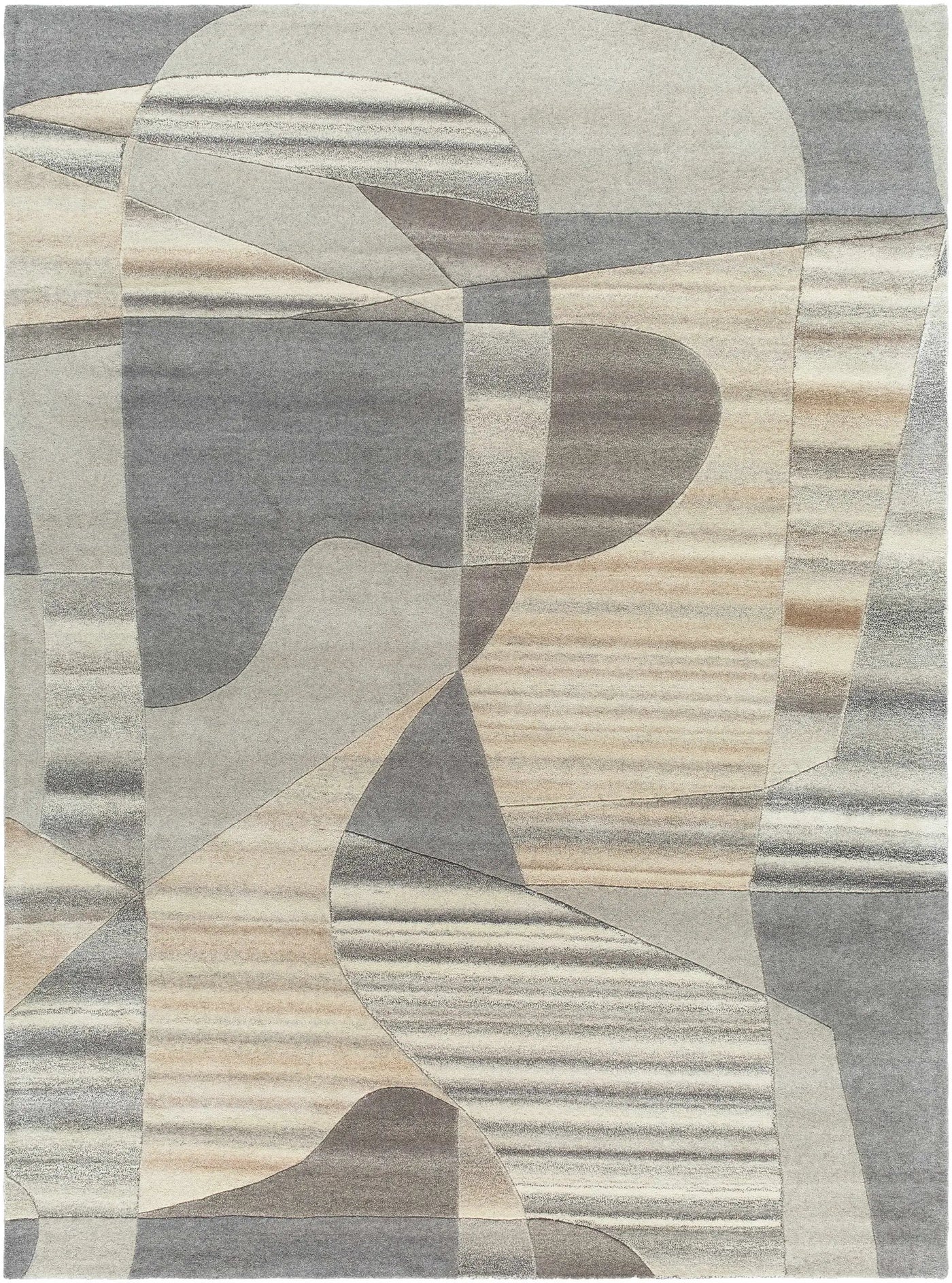 Zareb Modern Wool Rug - Clearance by Boutique Rugs
