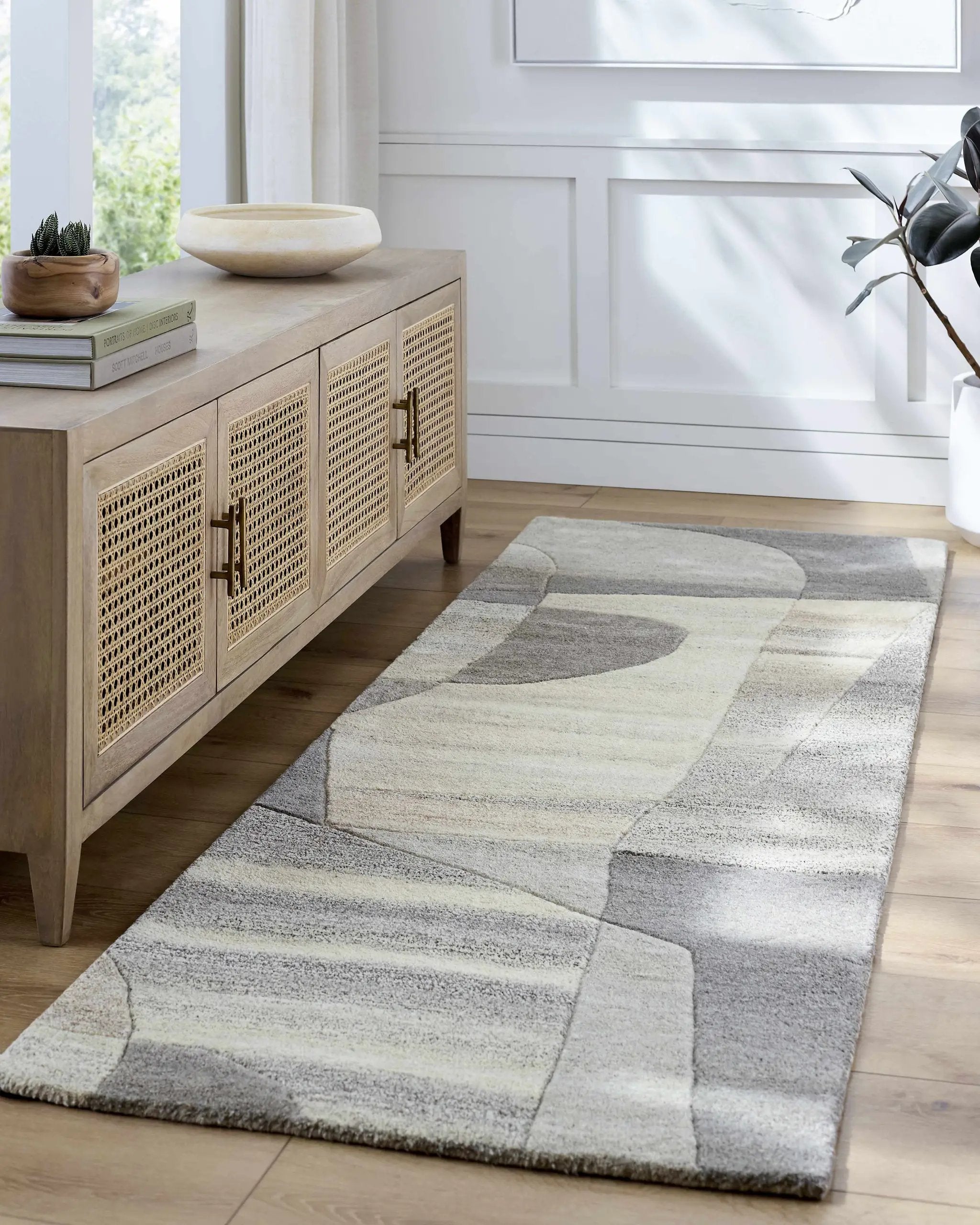 Zareb Modern Wool Rug - Clearance by Boutique Rugs
