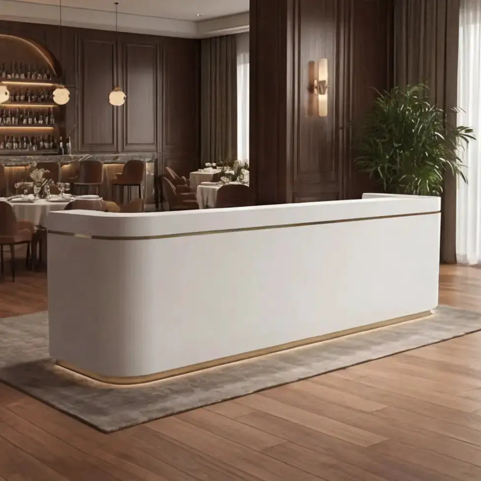 Iselle · Front Reception Desk by Arc Grove