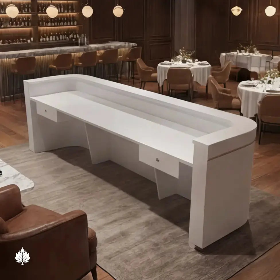 Iselle · Front Reception Desk by Arc Grove