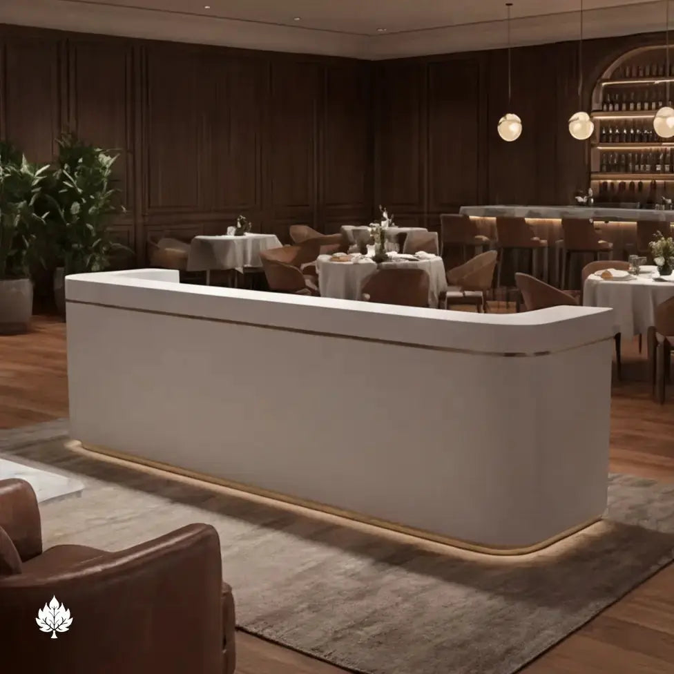 Iselle · Front Reception Desk by Arc Grove