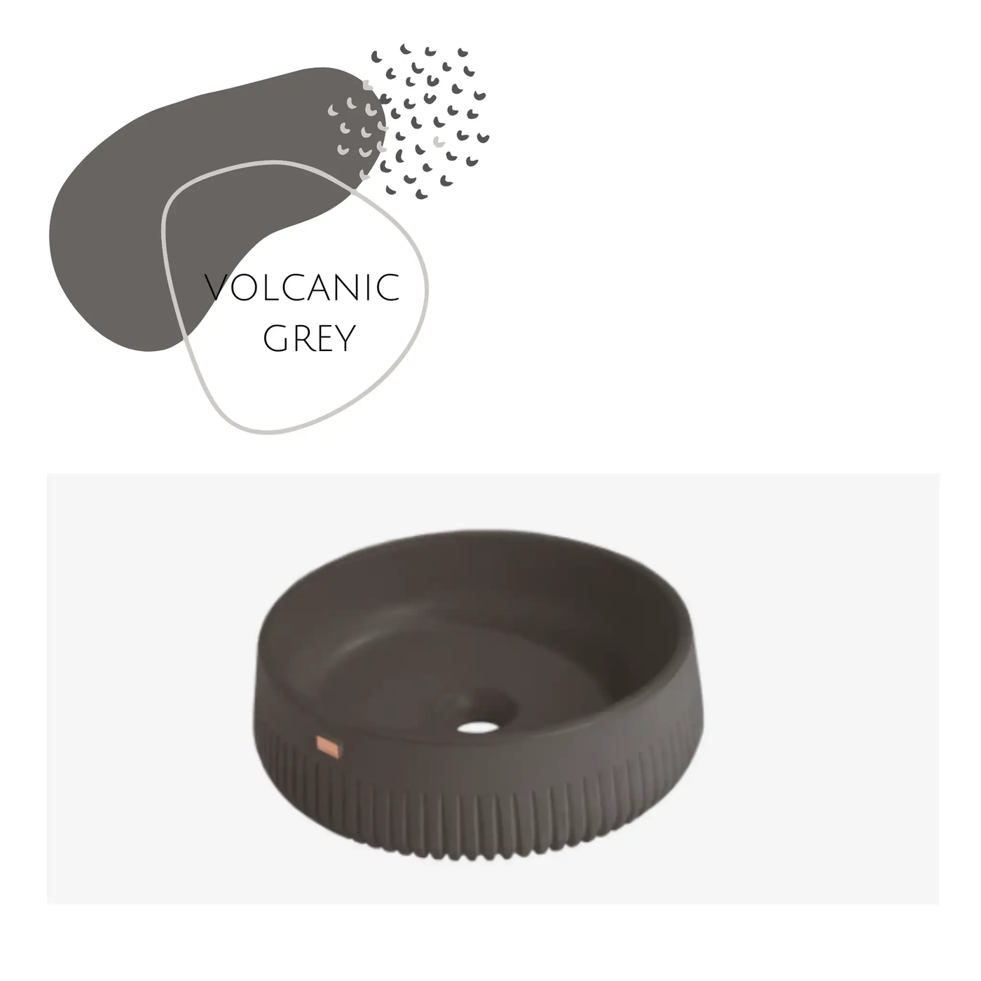 AUPAP01 Concrete Round Vessel Sink - Bathroom by ZEEK