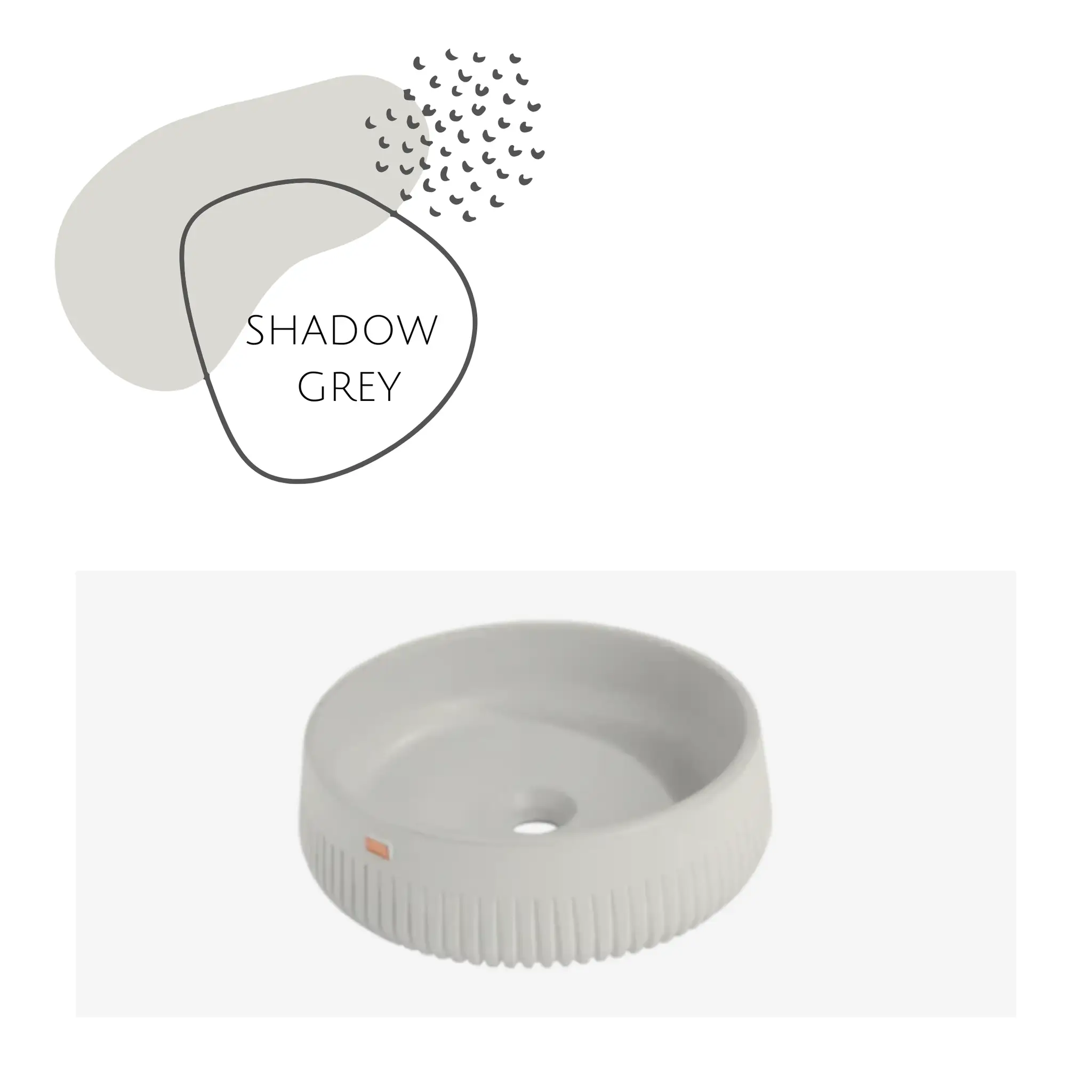 AUPAP01 Concrete Round Vessel Sink - Bathroom by ZEEK