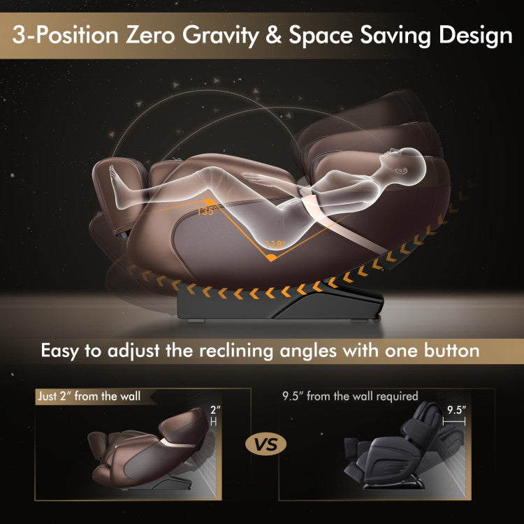 Zero Gravity Full Body Massage Chair with SL Track and Yoga Stretching, photo 7 of 11