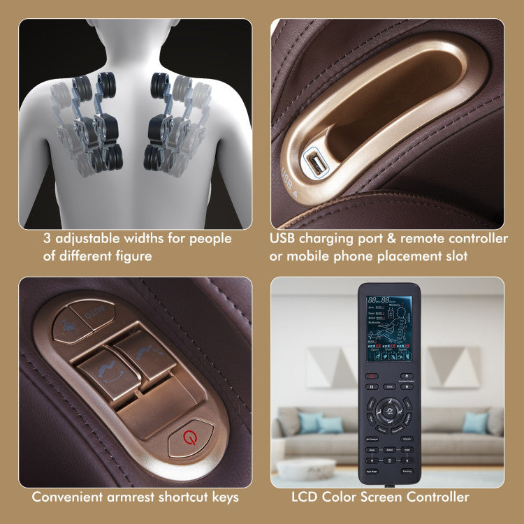 Zero Gravity Full Body Massage Chair with SL Track and Yoga Stretching, photo 11 of 11