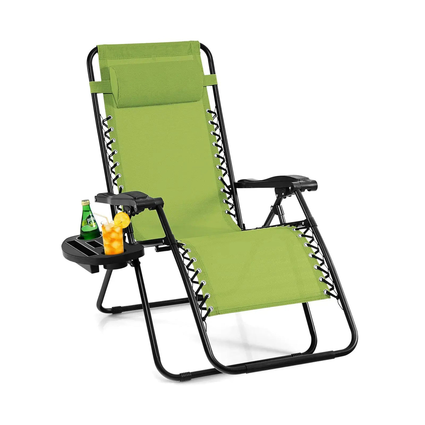 Outdoor Folding Zero Gravity Reclining Lounge Chair by DirectDeals