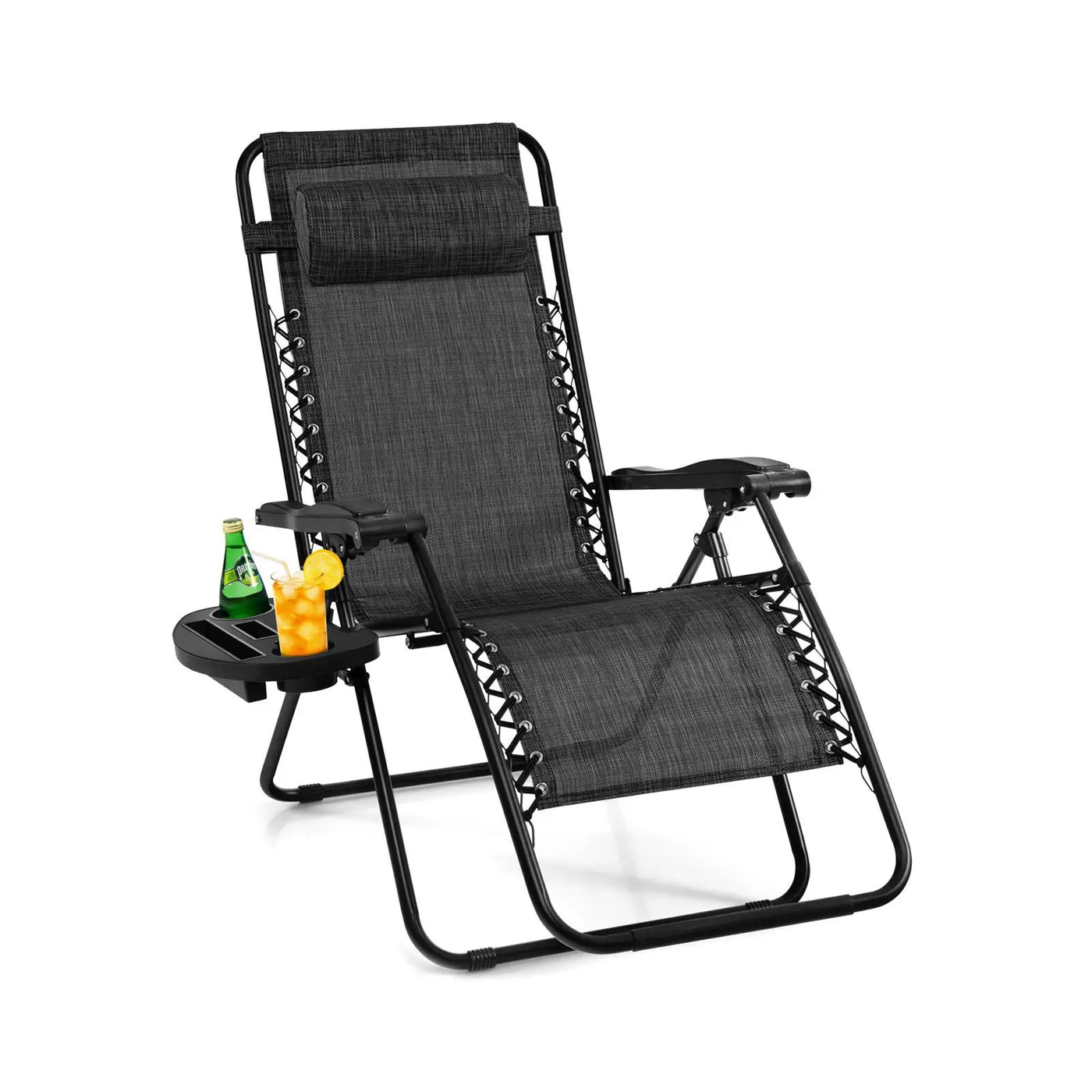 Outdoor Folding Zero Gravity Reclining Lounge Chair by DirectDeals