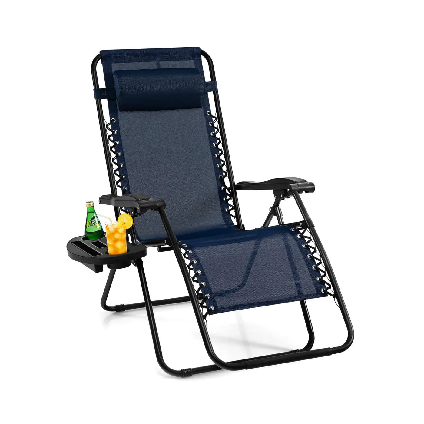 Outdoor Folding Zero Gravity Reclining Lounge Chair by DirectDeals