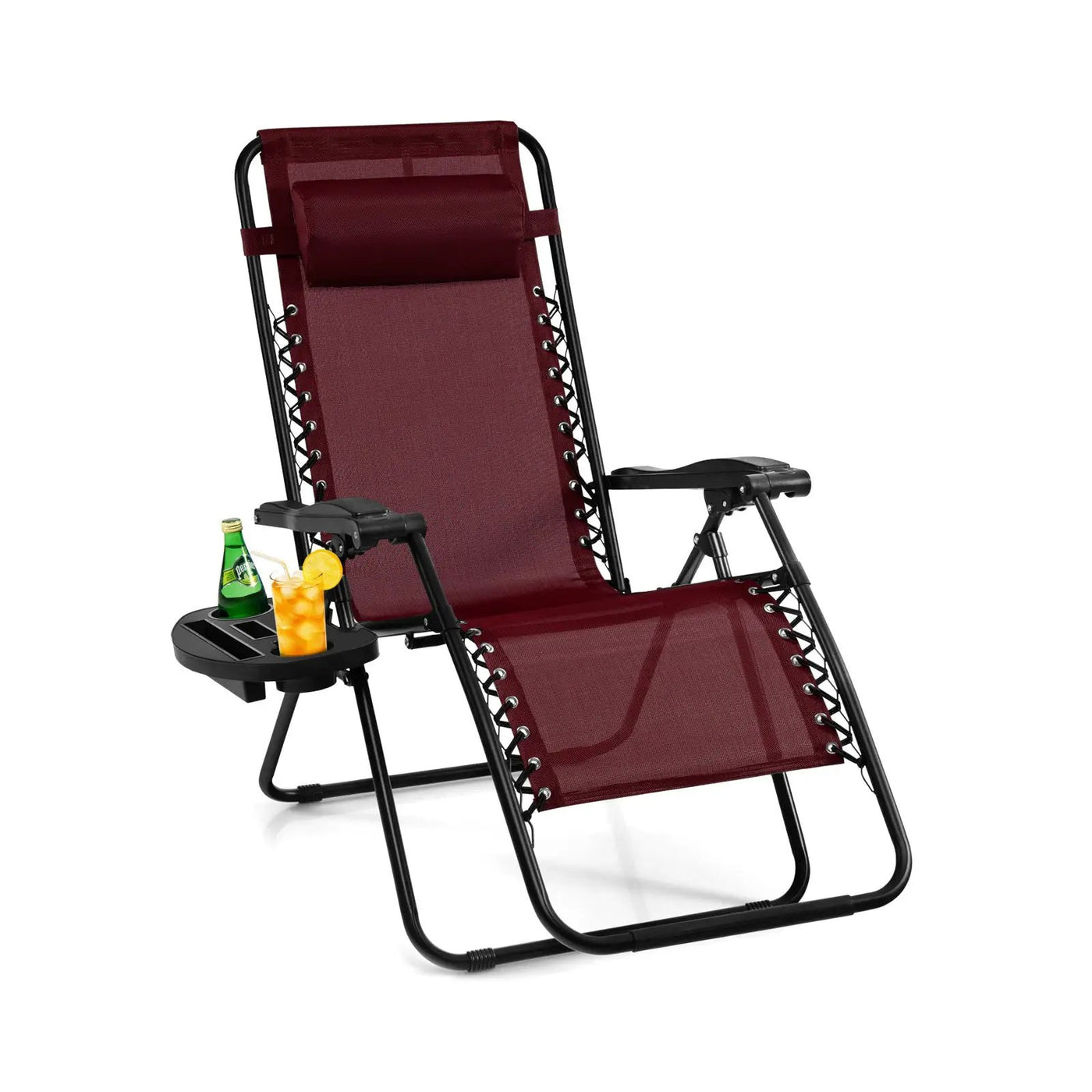 Outdoor Folding Zero Gravity Reclining Lounge Chair by DirectDeals