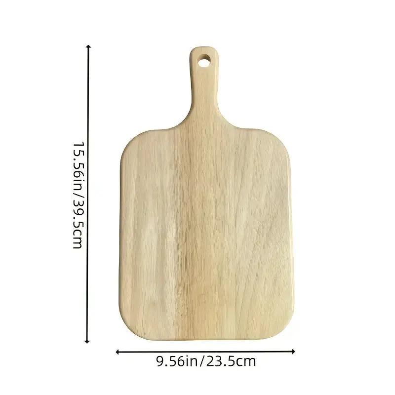 A Solid Wood Cutting Board Designed for Food Preparation, Suitable for Chopping Vegetables, Fruits, And Meats. This Kitchen Board Is Ideal for Cooking in Both Indoor And Outdoor Settings, Easy to Clean by House Of Avana