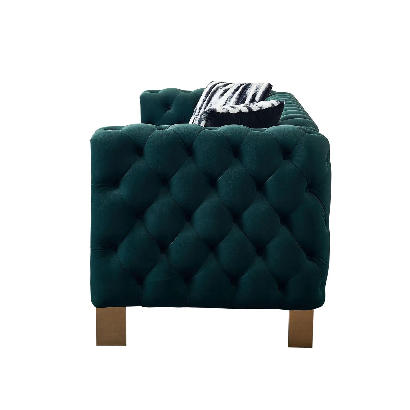 Chesterfield - Modern Tufted Living Room Sofa, 84.25''W Couch by HouseOfZazla