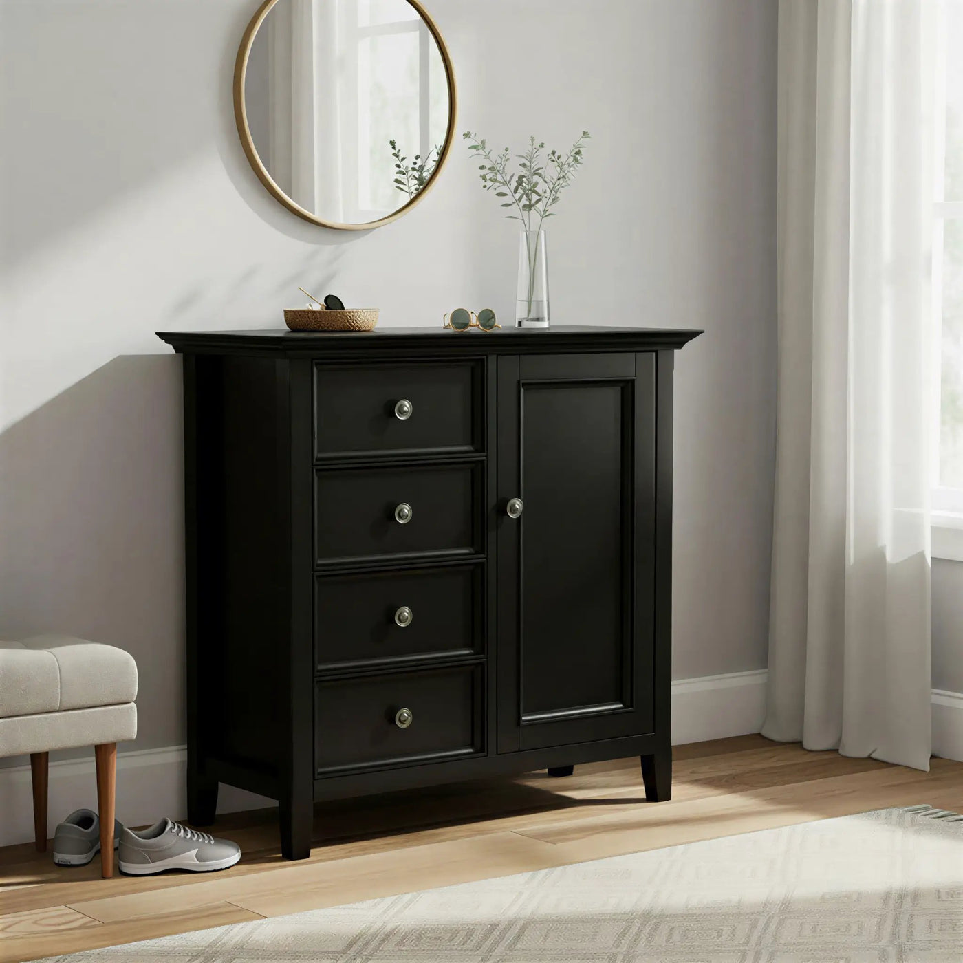 Amherst - Handcrafted Medium Storage Cabinet by HouseOfZazla