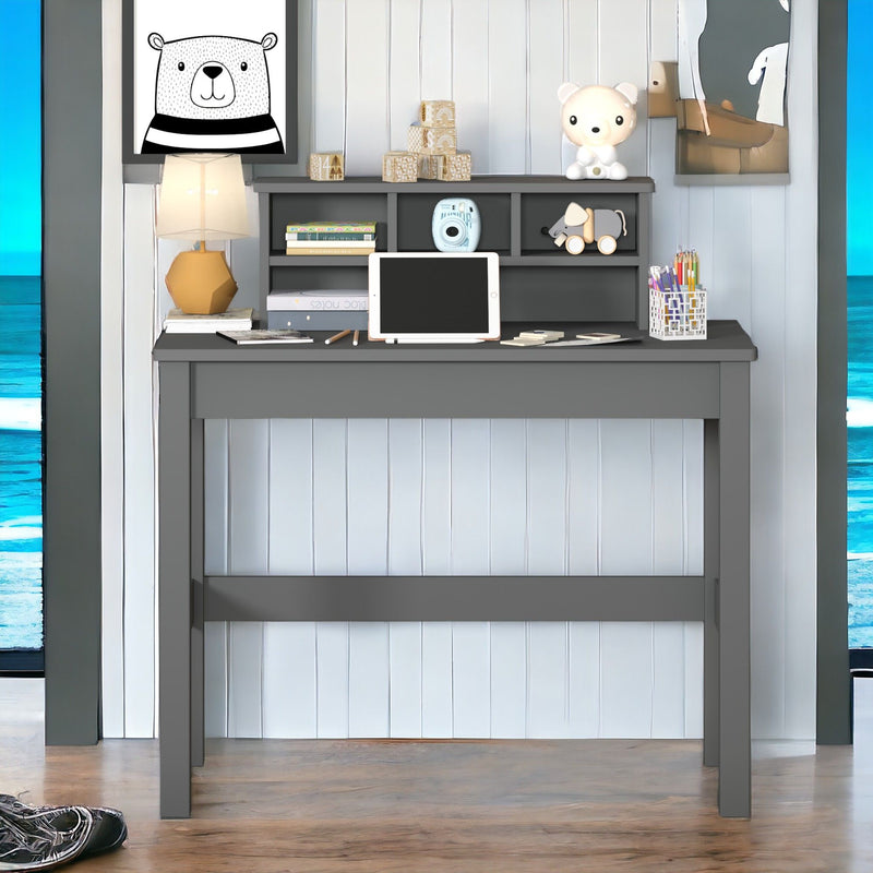 Logan - Writing Desk - Gray by HouseOfZazla