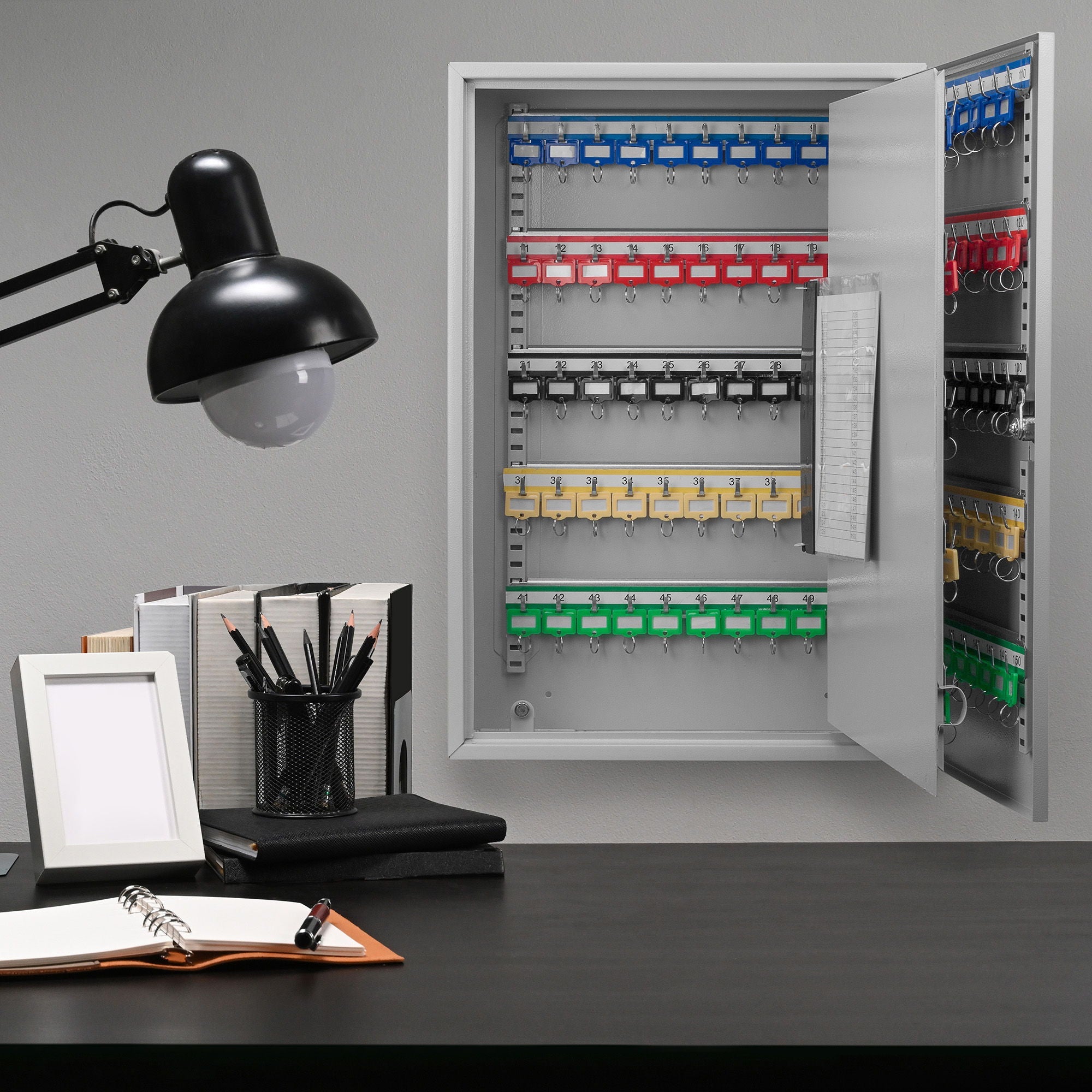 Adjustable Key Cabinet With Lock by HouseOfZazla