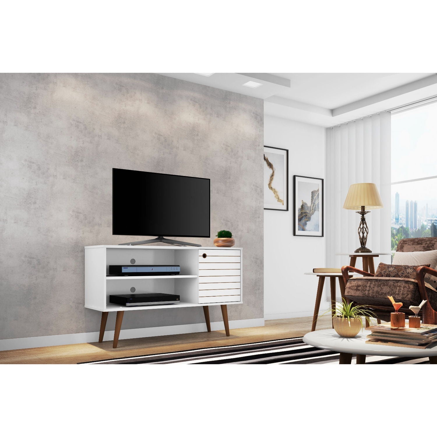 Liberty - TV Stand With Concealed Storage by HouseOfZazla