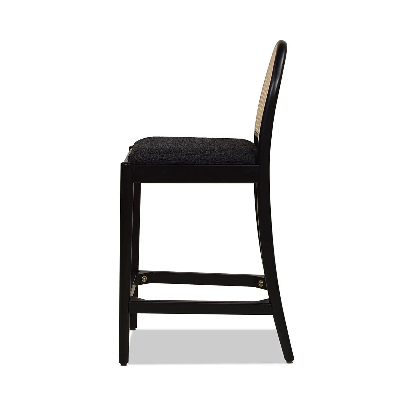 Panama - Curved Back Cane Counter Stool (Set of 2) by Unique Piece Furniture