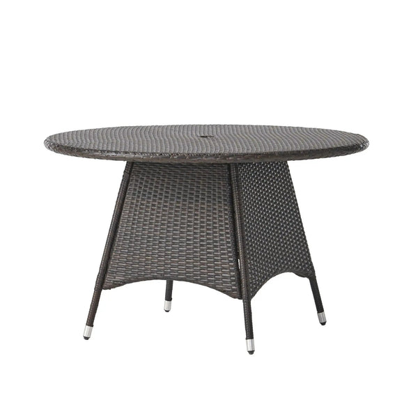 Corsica Round Dining Table - Brown