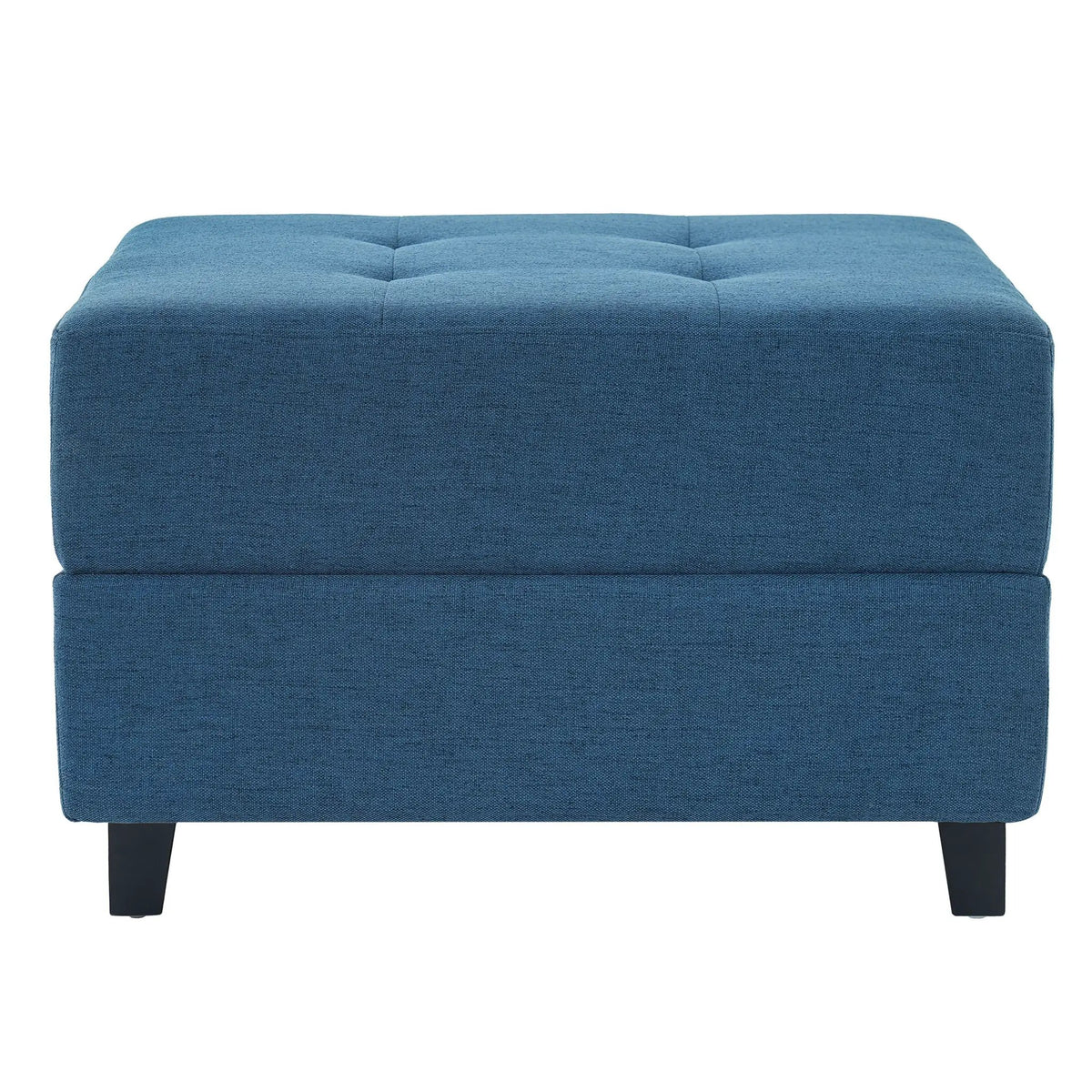Navy Tufted Ottoman by HouseOfZazla