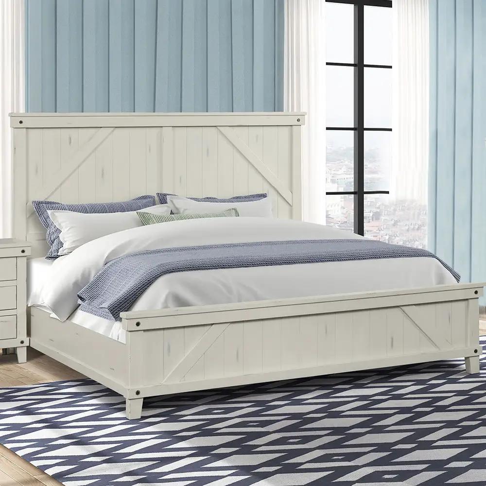 Industrial Farmhouse Bed by Unique Piece Furniture