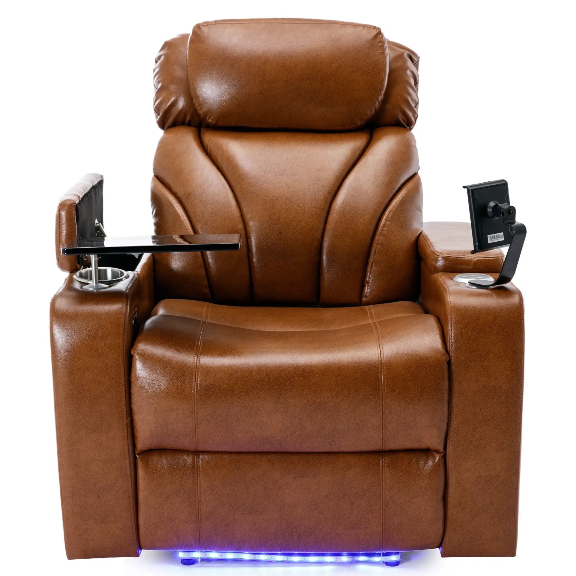 Power Motion Recliner Electric Power Recliner With USB Charging Port, Hidden Arm Storage, Convenient Cup Holder And tooth Speaker by HouseOfZazla