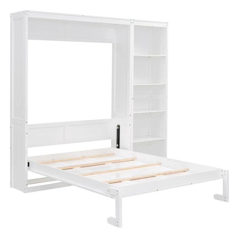 Murphy Wall Bed With Shelves by HouseOfZazla