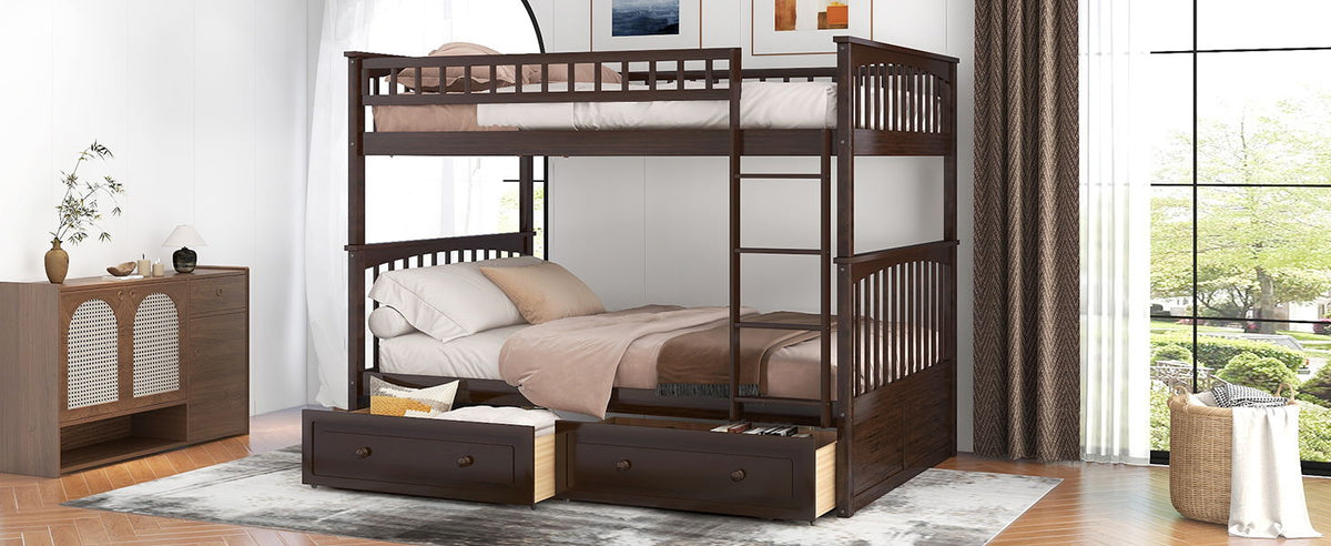 Bunk Bed With Drawers, Convertible Design, photo 22 of 28