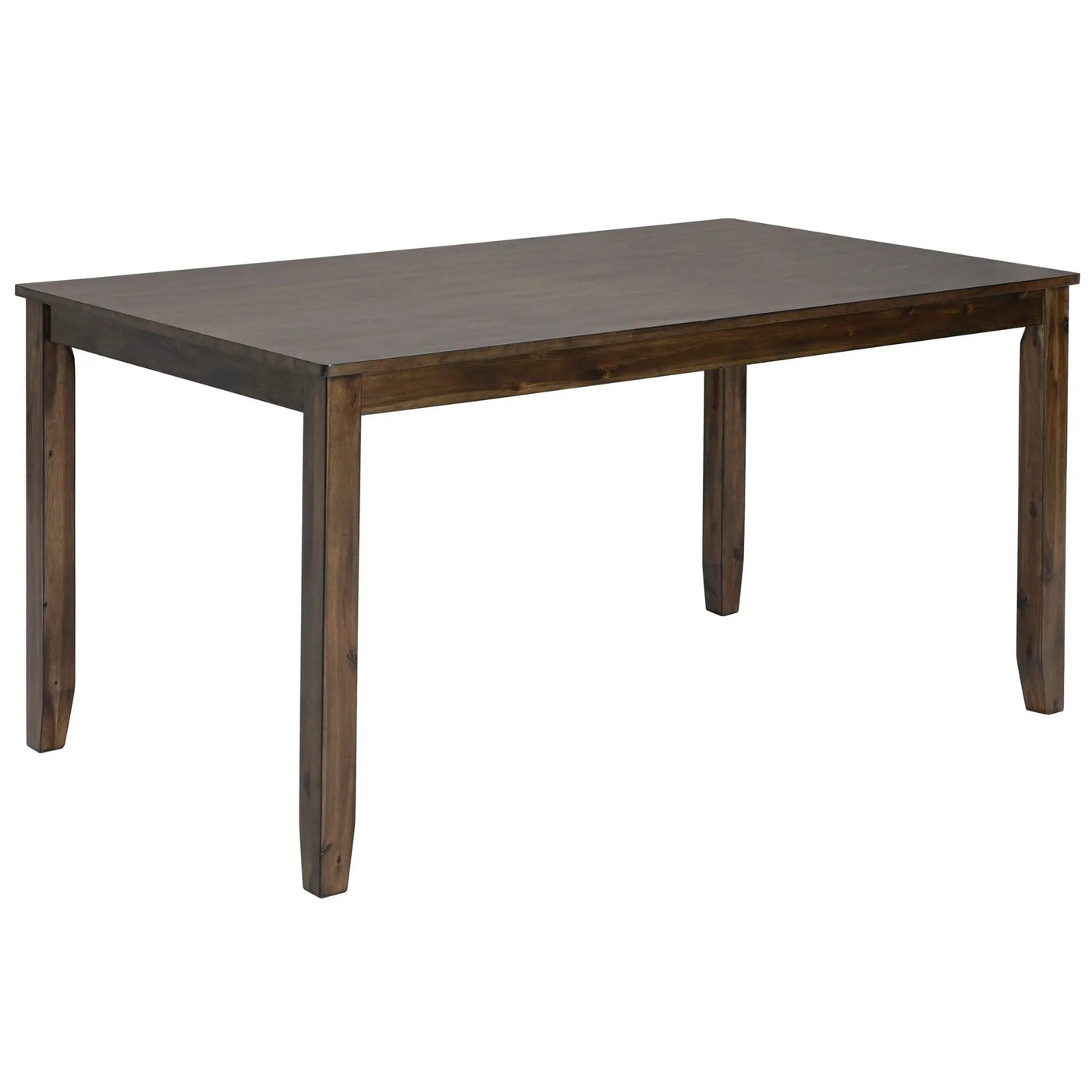 6 Pieces Kitchen Dining Set, Rectangular Wooden Dining Table With 4 Chairs And A Bench by HouseOfZazla