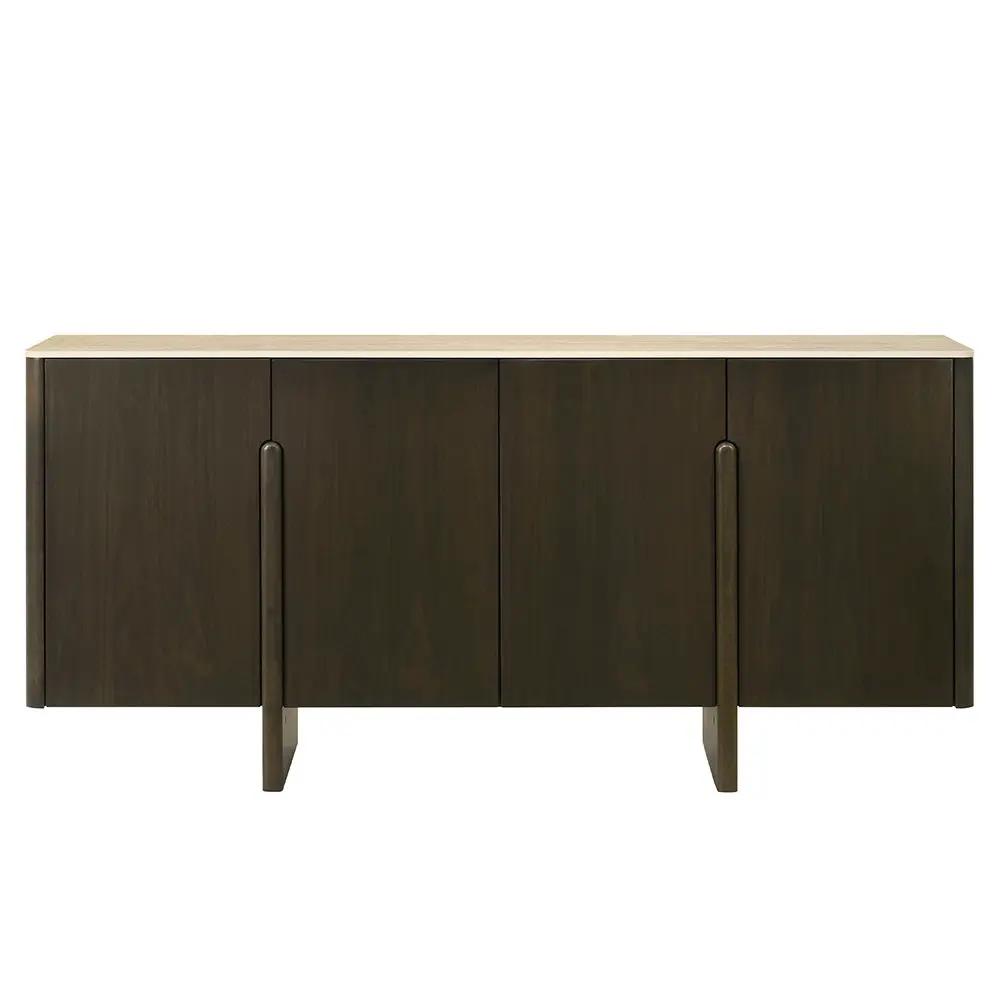 Davita - Server With Ceramic Top - Walnut by Unique Piece Furniture