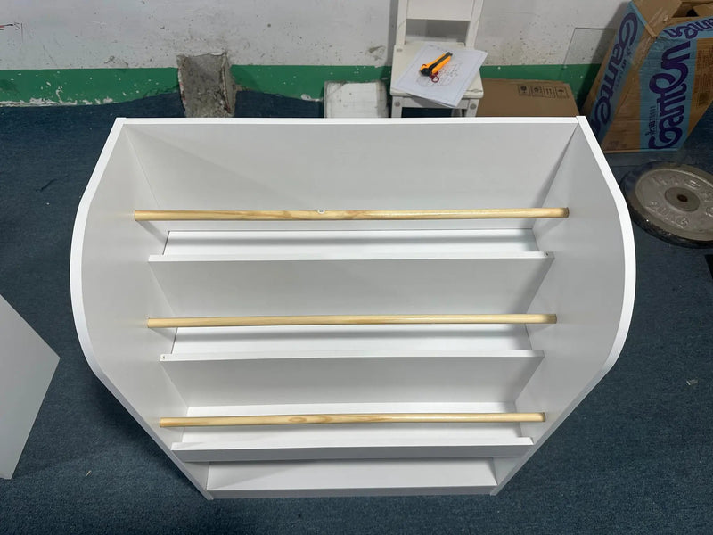 Kids Bookshelf with Open Storage by HouseOfZazla