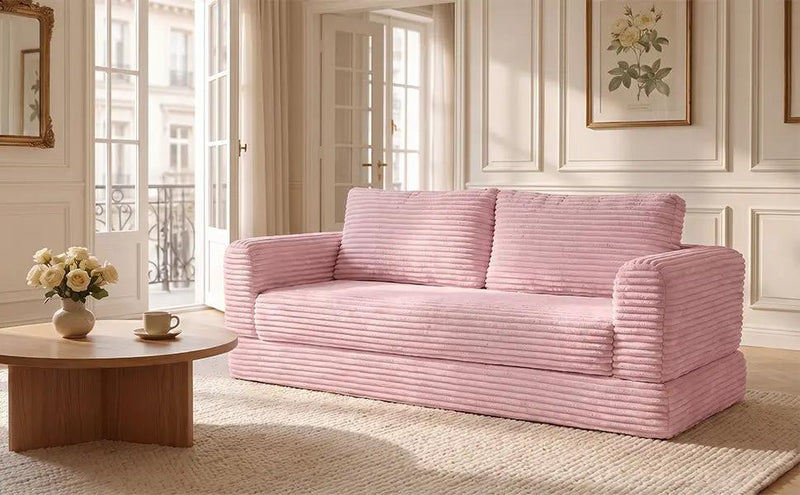 55 Inch Convertible Futon Sofa Bed by HouseOfZazla