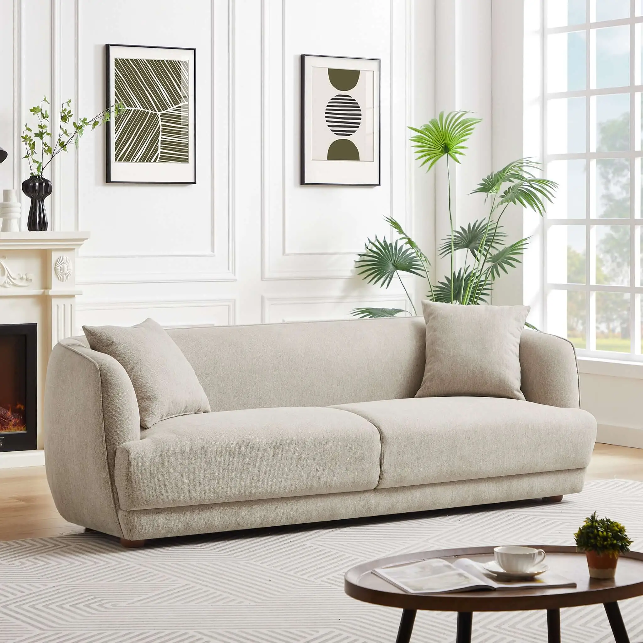 Larisa Mid Century Modern Sofa by HouseOfZazla