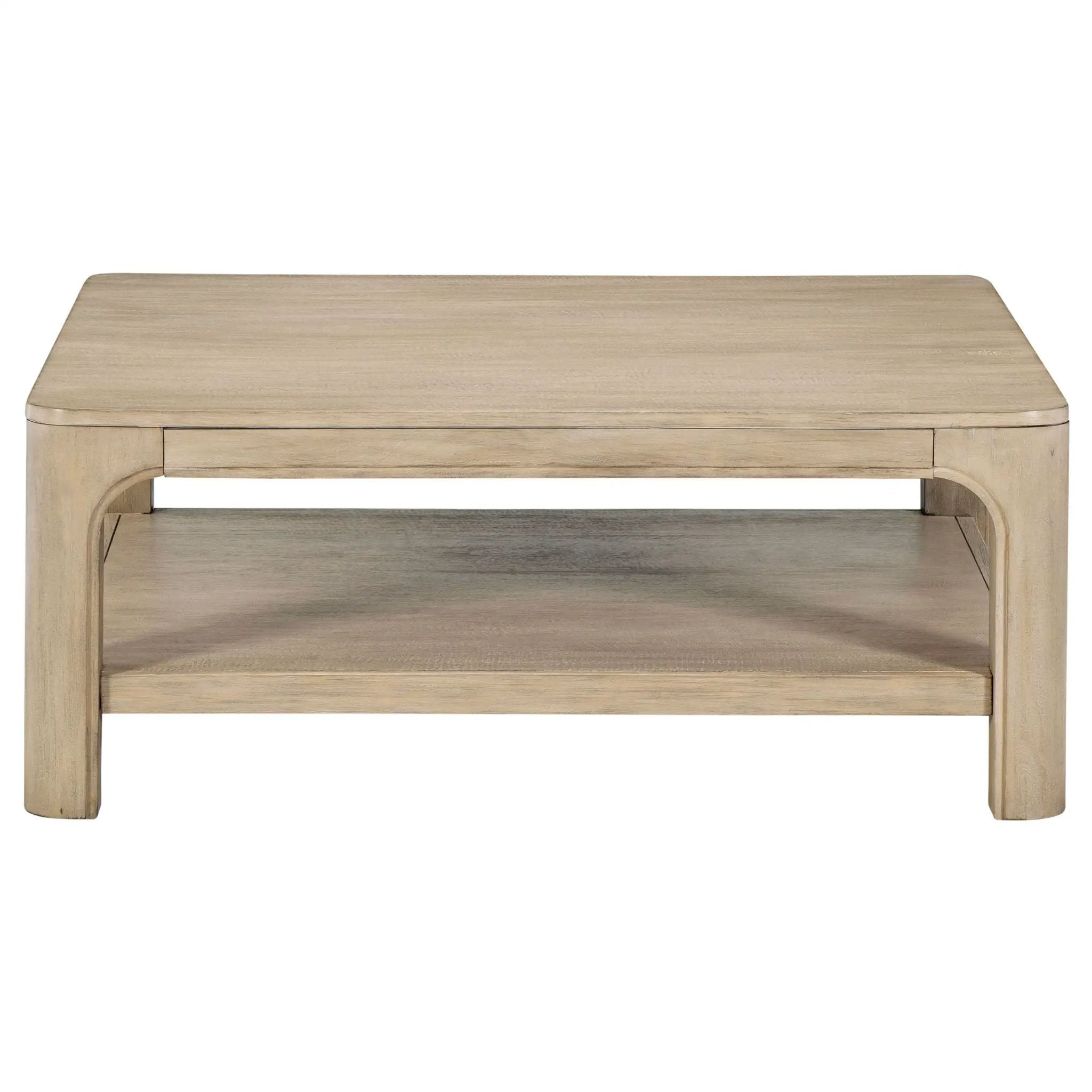 Solano 2-piece Square Coffee Table Set Weathered Mango by Unique Piece Furniture