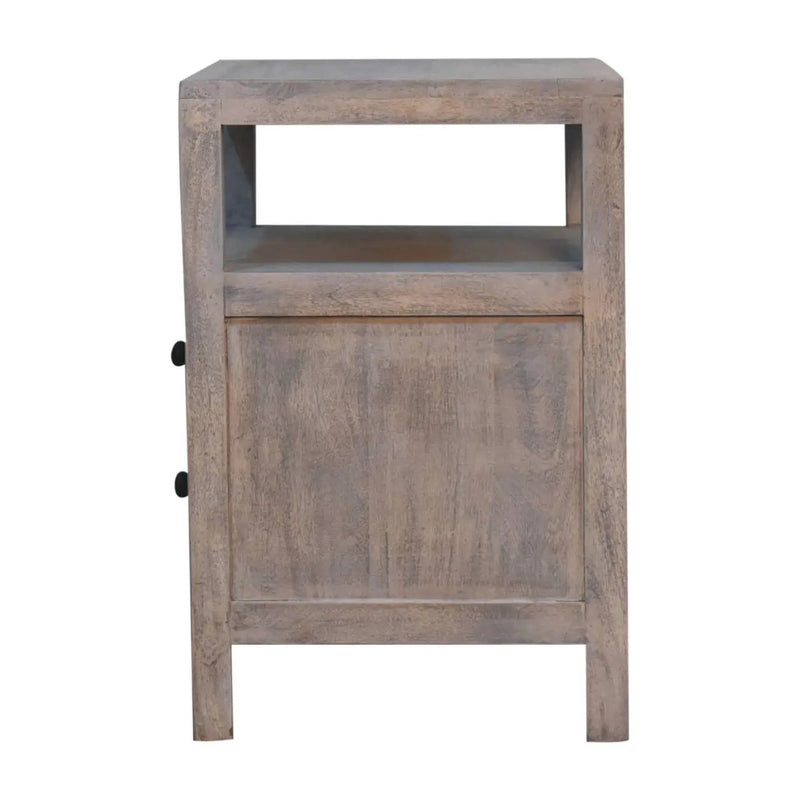 Acid Wash 2-Drawer Open Bedside Table by HouseOfZazla